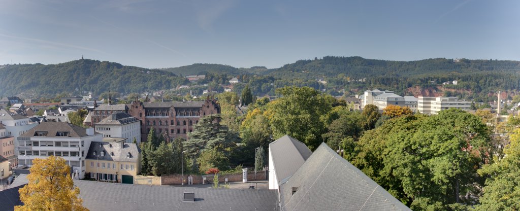 Trier - View west from Black Gate